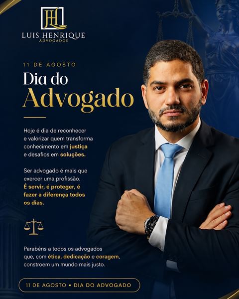 Publicação do Instagram @luis.henriqueadv